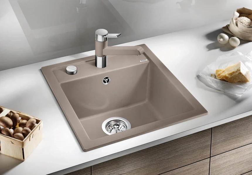 Мойка для кухни Blanco Dalago 45 см шампань 517162 (детальная фотография), врезные