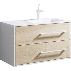 Тумба под раковину подвесная Aqwella Майами 90 см правая