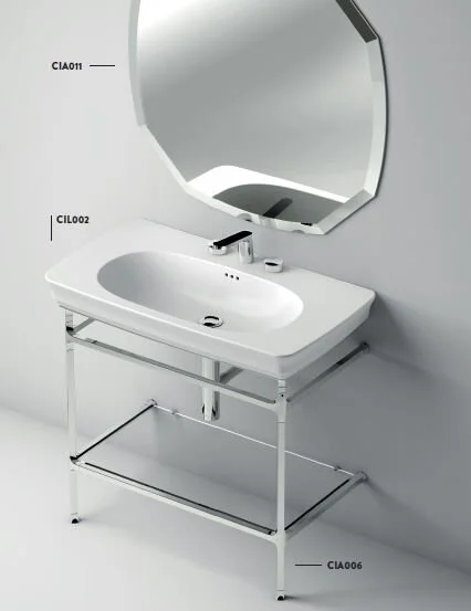 Раковина Artceram Civitas 90 см серая CIL002 34 00 (детальная фотография), 90 см