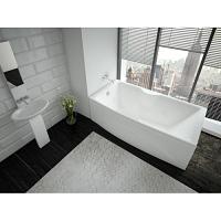 Ванна акриловая Акватек Феникс 190x90 см с фронтальным экраном, слив слева