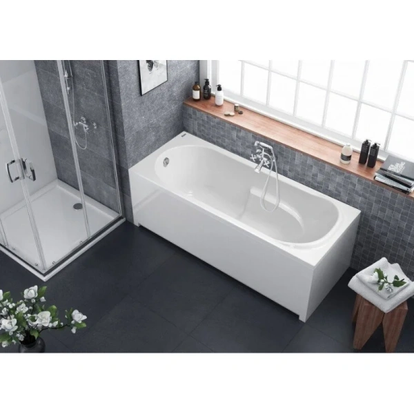 Ванна акриловая Alba Spa Arabella ВПР0110000100, 170 x 75 см, цвет белый (детальная фотография), 170х75