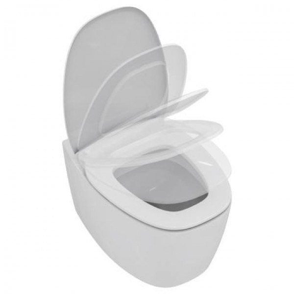 Унитаз подвесной Ideal Standard Dea с сиденьем с микролифтом T348801 (детальная фотография), подвесные, встраиваемые