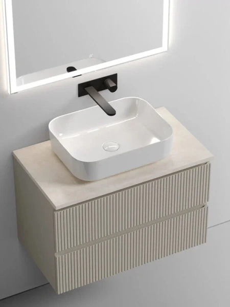 Столешница Sancos 100 см без отверстия под смеситель kreman TT100A2 (детальная фотография) index_4