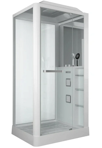 Душевая кабина Grossman 90x110 см белая - фото 1