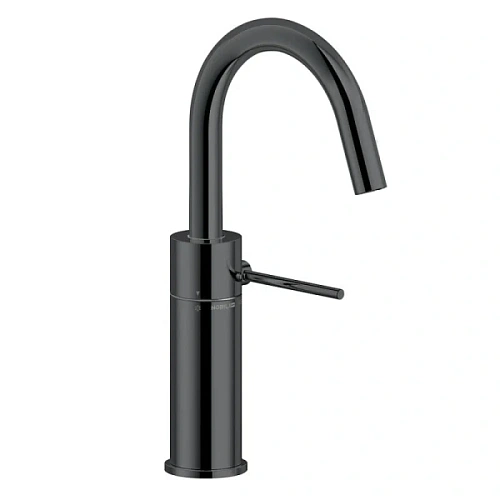 Смеситель для раковины Nobili Velis черный - фото 3