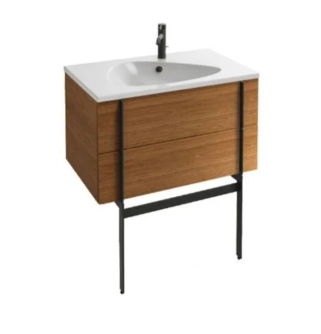 Тумба под раковину подвесная Jacob Delafon Nouvelle Vague 100 см ореховое дерево EB3032-E16 (детальная фотография)