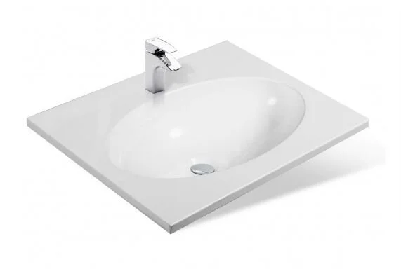 Раковина мебельная Misty Вегас 80 см белая ФР-00000959 (детальная фотография) index_1