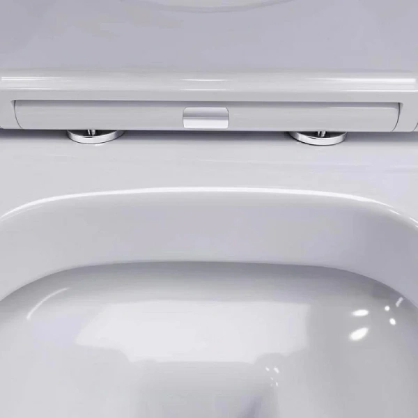 Унитаз подвесной Damixa Sirius белый DX86C1700SC (детальная фотография), фарфор, керамика