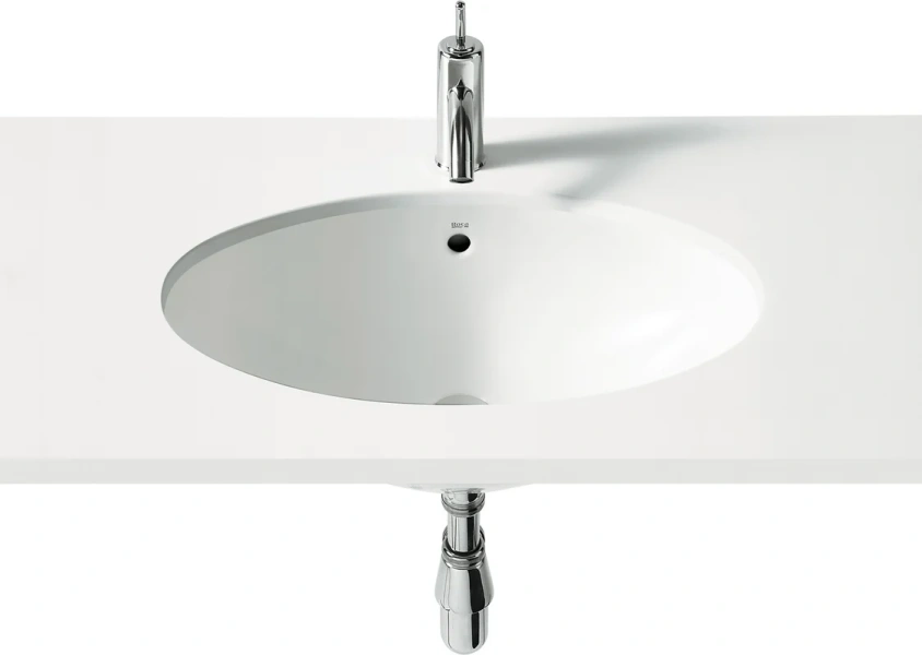 Раковина Roca Berna 56 см встраиваемая 327871001 (детальная фотография), современные, hi-tech