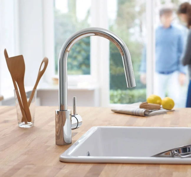 Смеситель для кухни Grohe Concetto 31483 (детальная фотография), для кухни