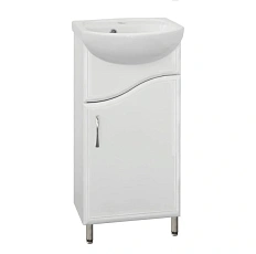 Тумба с раковиной напольная Style Line Эко Волна ЛС-00000094 45 см с дверцей