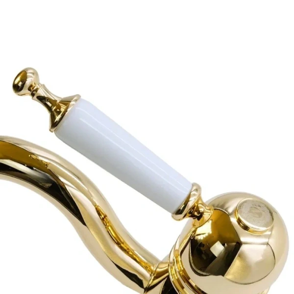 Смеситель для биде Migliore Oxford золото 19162 (детальная фотография), однорычажные, двухрычажные