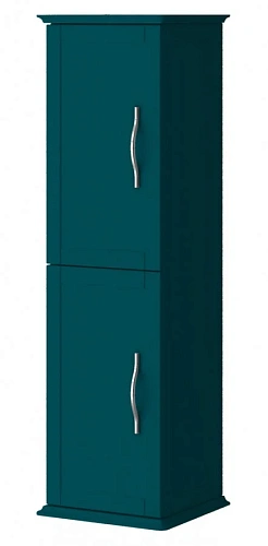 Шкаф-пенал подвесной Cezares Tiffany 34 см blu petrolio - фото 4