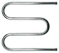 Полотенцесушитель водяной Ника Simple 50x40 см с боковым подключением