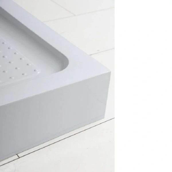 Душевой поддон BelBagno 90x90 см акриловый TRAY-BB-P-90-15-W (детальная фотография), многоугольные