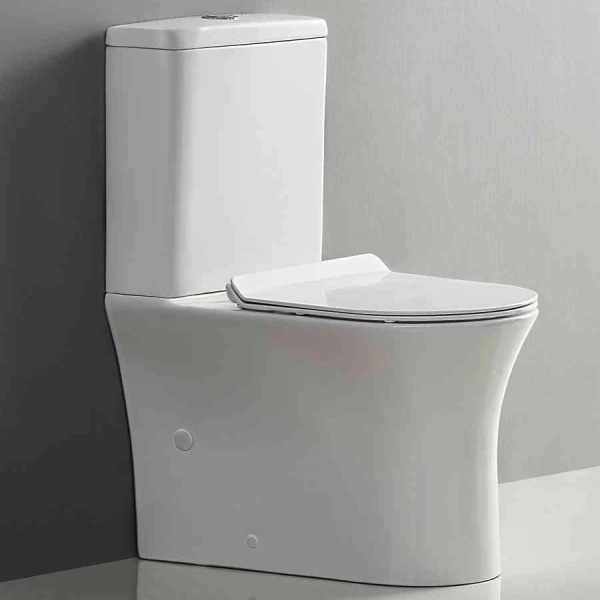 Унитаз компакт Belbagno Ancona BB1224CPR-P безободковый (детальная фотография), недорогие, безободковые, сиденье с микролифтом , с антивсплеском, компакт, низкие