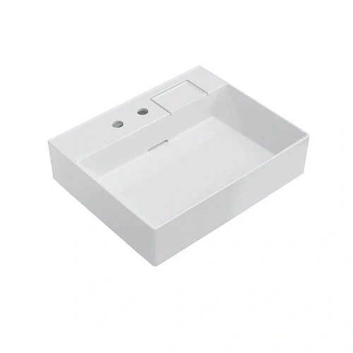 Раковина Kerama Marazzi Logica 60 см с двумя отверстиями - фото 2