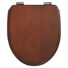 Крышка-сидение с микролифтом Migliore Milady фурнитура хром