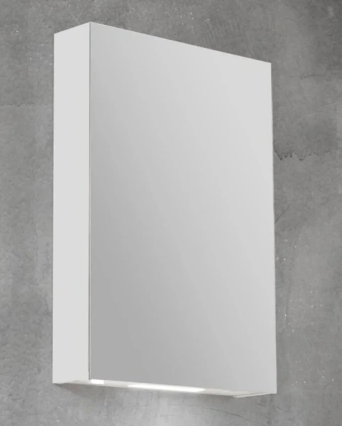 Зеркальный шкаф с подсветкой BelBagno Spc 50 см правый SPC-1A-DL-BL-500 (детальная фотография), 50 см