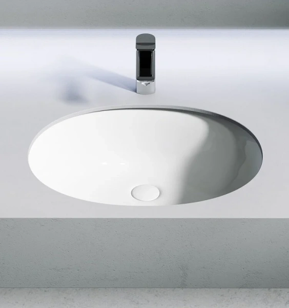 Раковина Ceramica Nova Element 52 см встраиваемая CN6076 (детальная фотография), белые