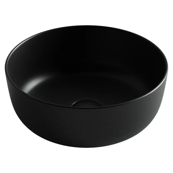 Раковина Ceramica Nova Element 35 см черная матовая CN6073MB (детальная фотография)
