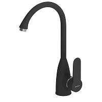 Полимерный смеситель для кухни Damixa Neptune DX408000300, черный матовый