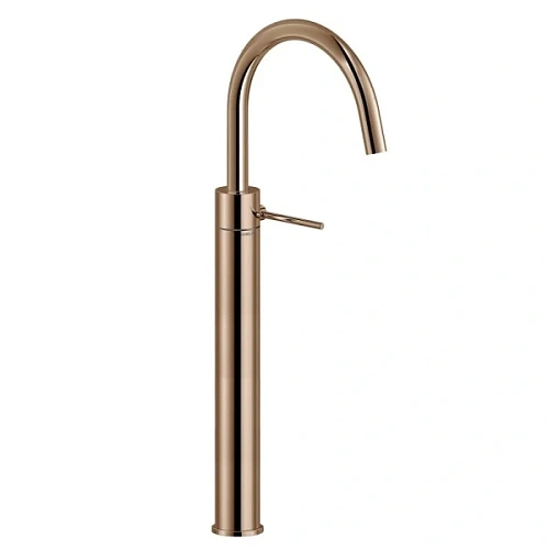 Смеситель для раковины Nobili Velis красное золото - фото 2