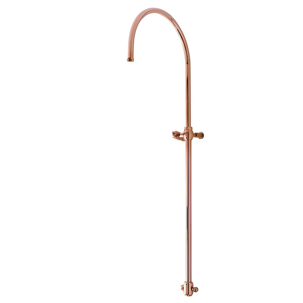 Штанга для душа Migliore Arco 198 металлическая (детальная фотография), штанги для душа