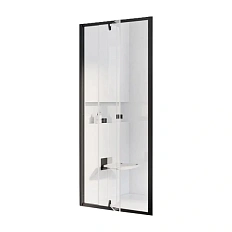 Душевая дверь в нишу Ravak Pivot PDOP2 100 см профиль черный