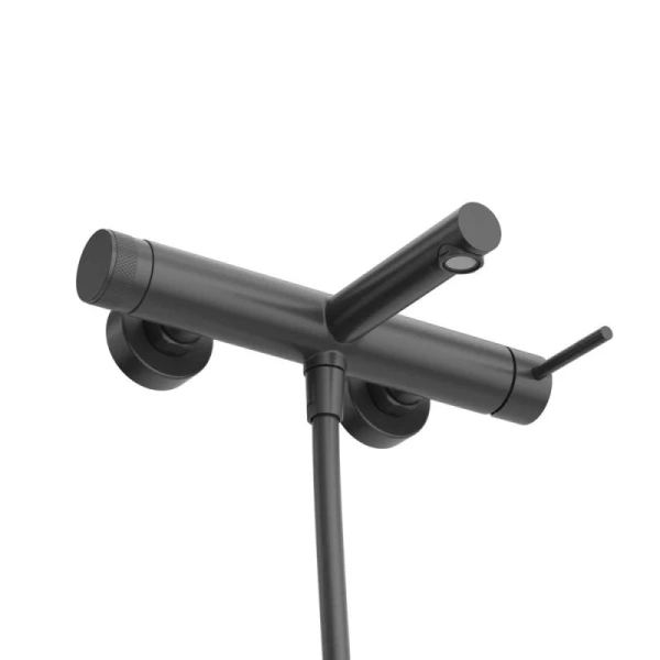 Смеситель для ванны Cezares Relax черный матовый RELAX-VD-NOP (детальная фотография), черные