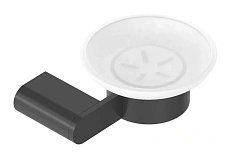 Мыльница Cezares Stylus черный матовый