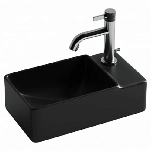 Раковина Ceramica Nova Element 40 см черная - фото 3