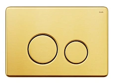 Клавиша смыва IDDIS Unisteel универсальная золото