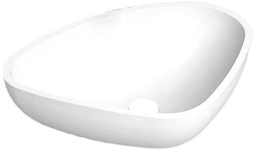 Раковина Salini Gloria 06 56 см белый матовый - фото 1