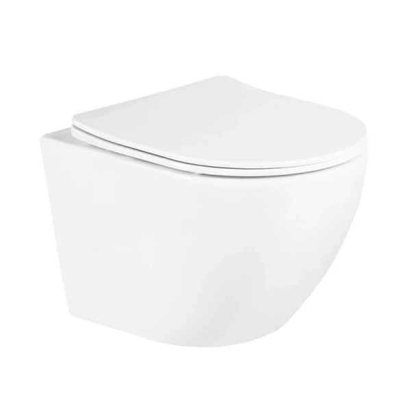 Унитаз подвесной BelBagno Uno с сиденьем BB3105CHR/SC (детальная фотография)