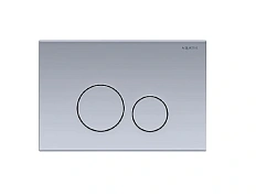 Клавиша смыва Акватек нержавеющая сталь