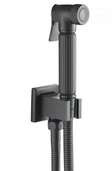 Гигиенический душ Timo Torne черный 4389/03SM (детальная фотография), современные, hi-tech