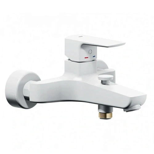 Смеситель для ванны Nobili Acquaviva белый матовый - фото 2