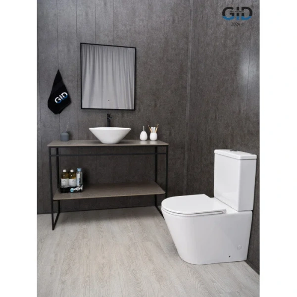 Раковина GID Esfera N9102 42 см белая 51210 (детальная фотография), керамические