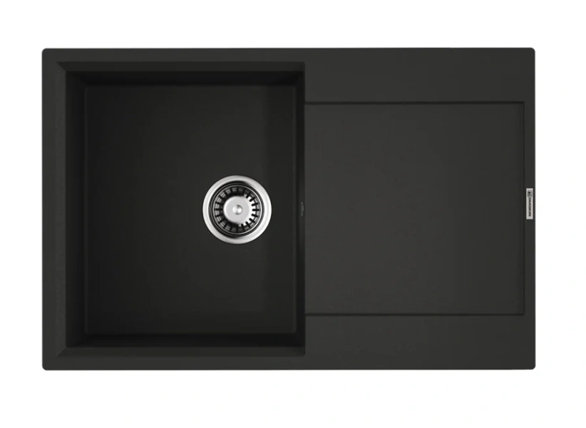 Мойка для кухни Omoikiri Daisen 78T BL 78 см черная 4993527 (детальная фотография)