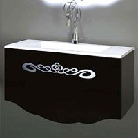 Тумба без раковины, черная 100см La Beaute CHER 100