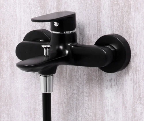 Смеситель для ванны WasserKRAFT Elbe с коротким изливом 7401 (детальная фотография), современные, hi-tech