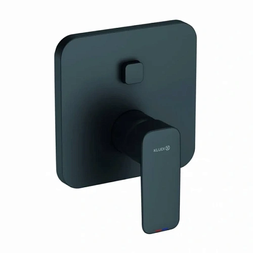 Смеситель для душа Kludi Pure&Style черный матовый - фото 2