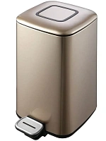 Мусорное ведро WeltWasser WW ME 9 л шампань золото