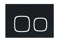 Клавиша смыва IDDIS Unifix черная