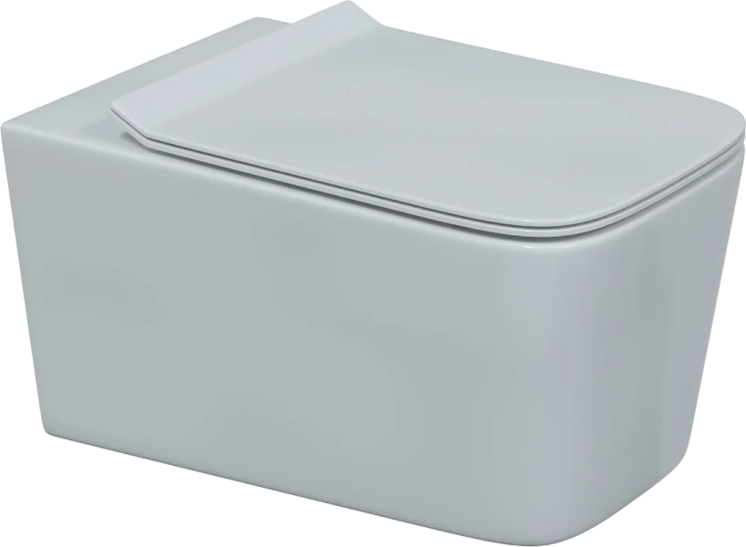 Унитаз с инсталляцией BERGES Floe кнопка SoftTouch 043230 (детальная фотография), с инсталляцией index_2