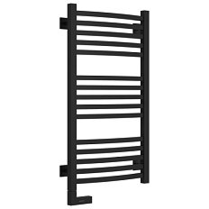 Полотенцесушитель электрический Сунержа Аркус 2.0 80х40 см матовый черный, тэн левый