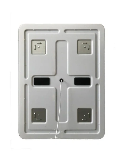 Зеркало с подсветкой BelBagno Spc 60 см с термометром SPC-MAR-600-800-LED-TCH-RAD (детальная фотография), 60 см