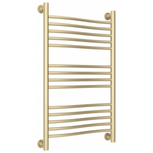 Полотенцесушитель водяной Сунержа Флюид+ 50х80 см матовая шампань 022-0222-8050 (детальная фотография)