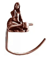 Полотенцедержатель, медь, Art&Max Juno